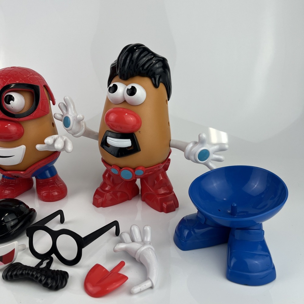 Kohl's Exclusive Marvel Mr. Potato Head 3 Figures Iron! (Missing Pieces) - Picture 4 of 6